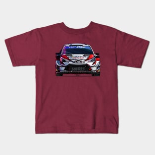 Toyota Yaris WRC Artwork Kids T-Shirt